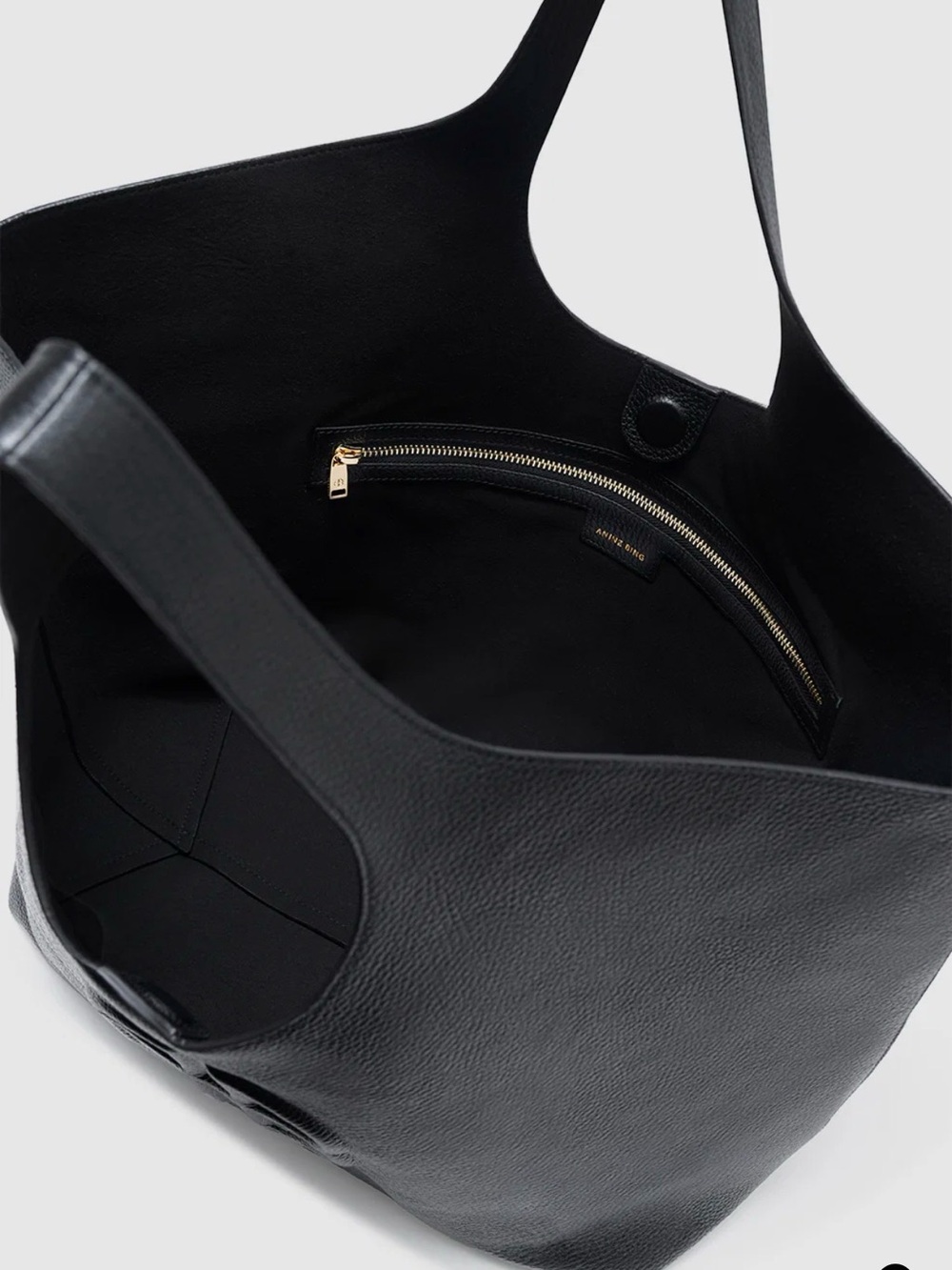 Anine Bing Black Lili Tote - Picture 3 of 10